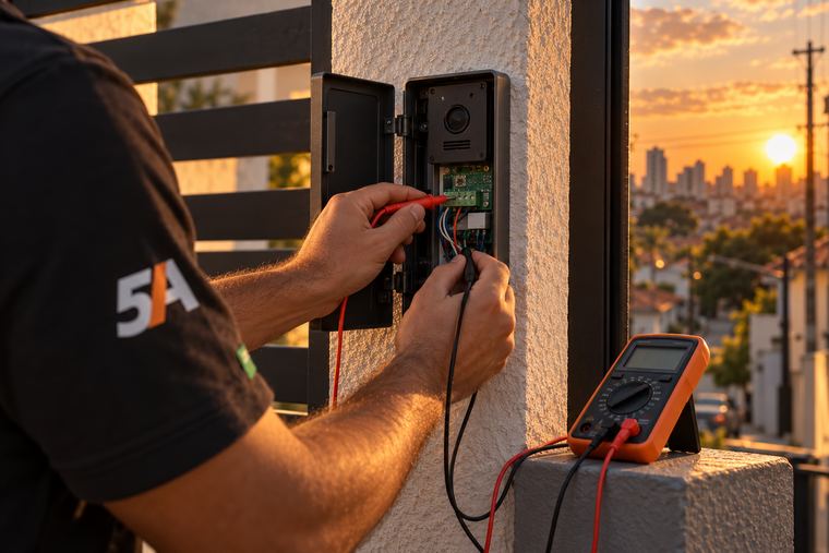 Conserto — interfone e vídeo porteiro